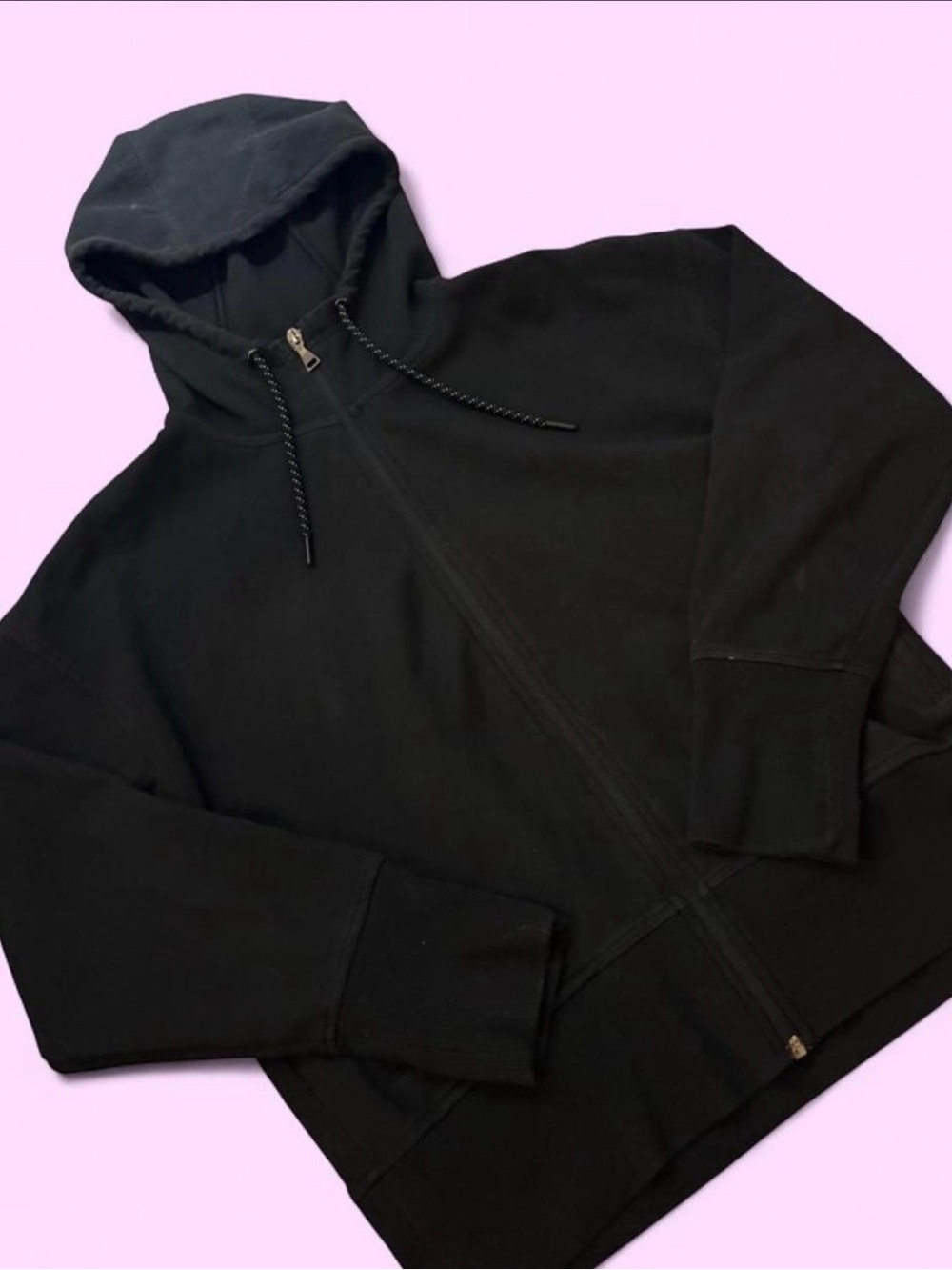 Old navy active Black Zip-Up Hoodie Sweatshirt - Women’s